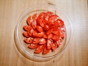 先週から3日に1つずつくらいのペースで大玉トマトとれてます 